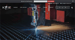Desktop Screenshot of kme-steelworks.com